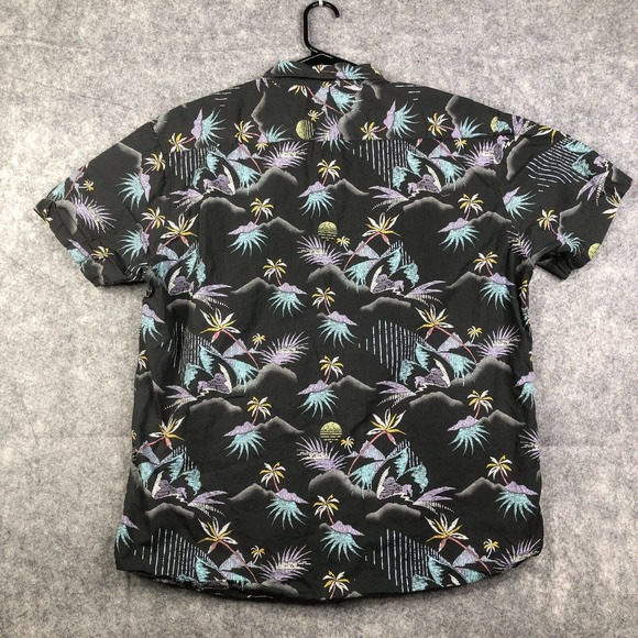 Molokai Surf Co. Button Down Shirt Adult 2XL XXL Floral Beach Print Casual Men's - Picture 9 of 9